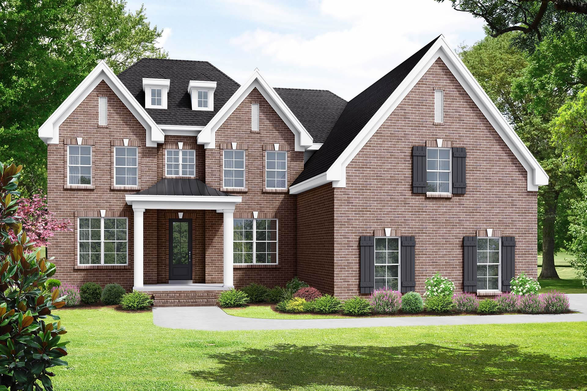 The Hawkins B Exterior Rendering