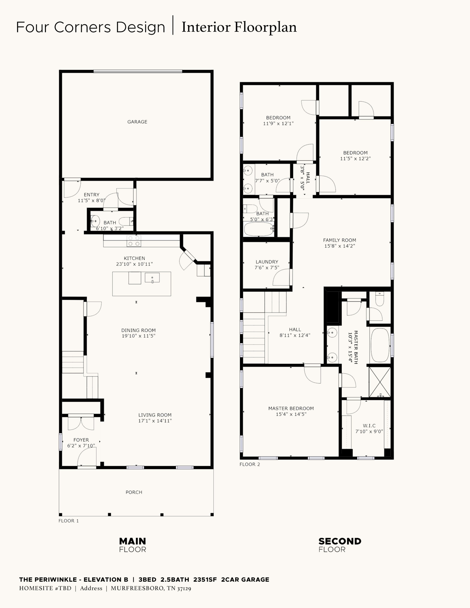 The Periwinkle by Four Corners